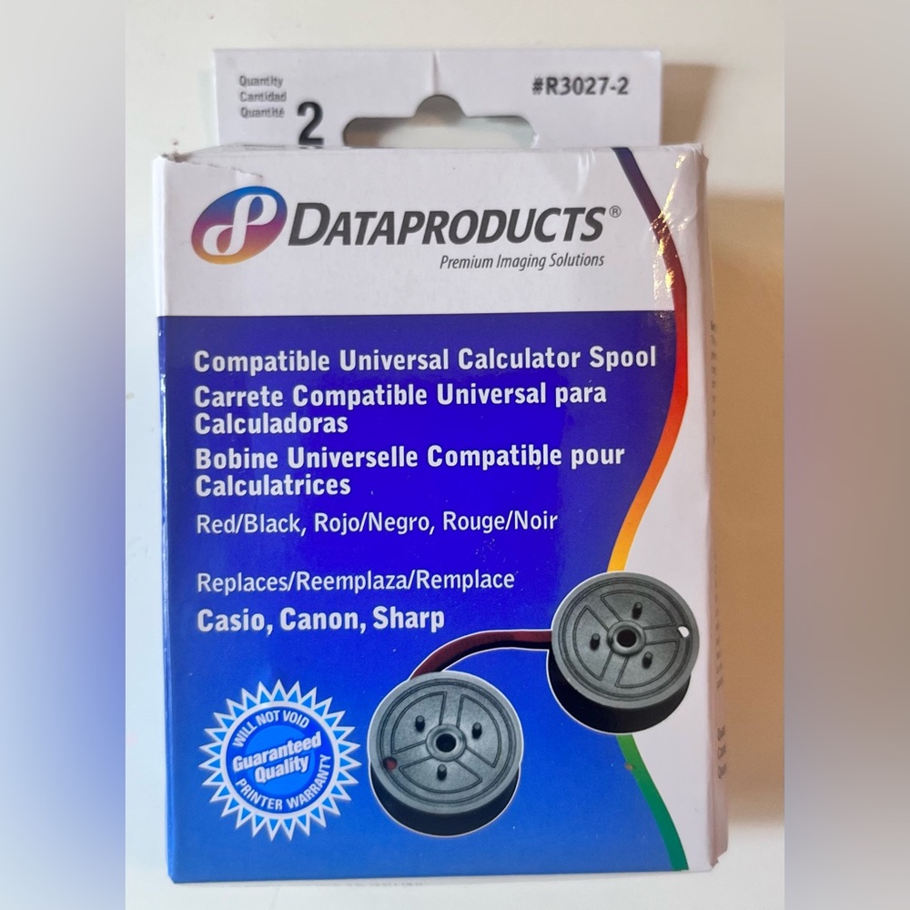 Universal Calculator Spools, Box of two